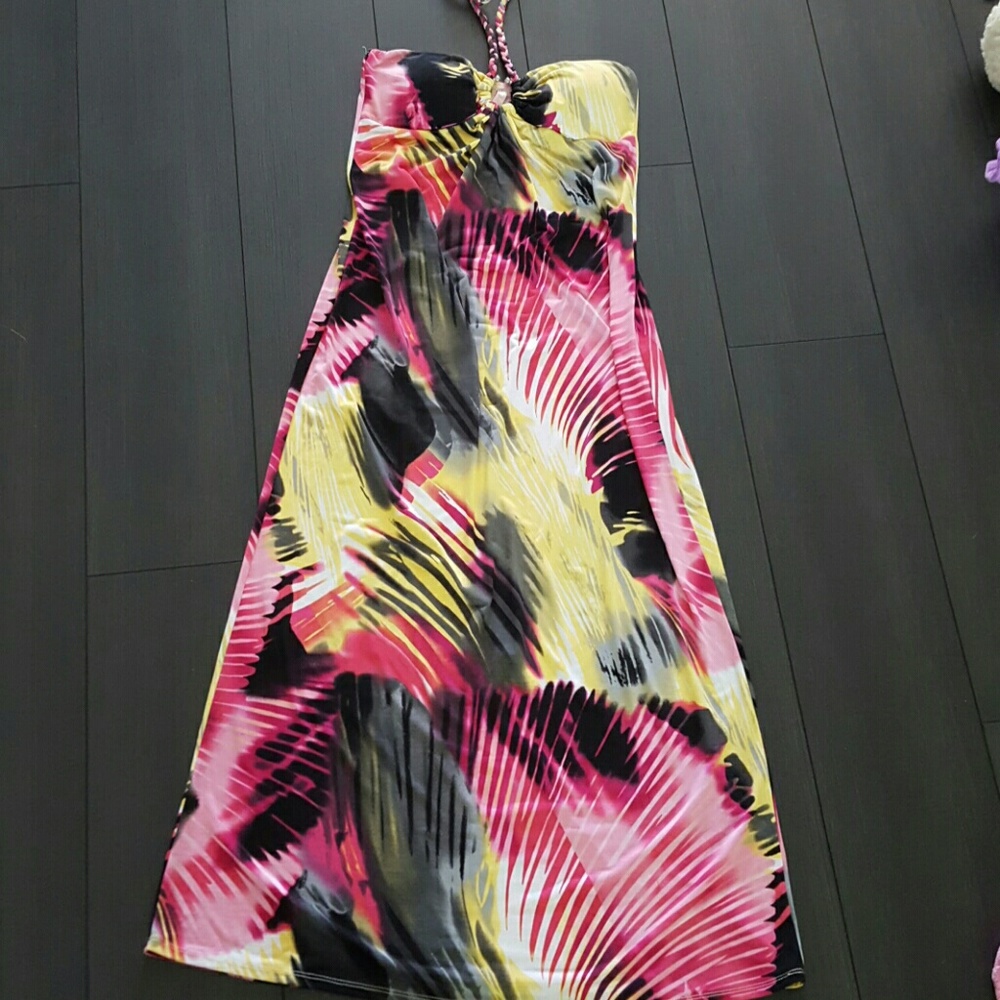 Multicolor maxi dress
